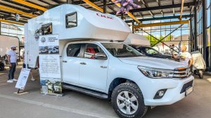 Автодом и дом на колесах для пикапа от Кемпер Круиз. Участник выставки "Караванекс" 2025.
