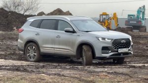 Грязь . Полный привод . CHERY TIGGO 8 pro MAX