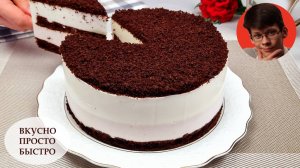 Торт Летний Поцелуй без духовки. Легкие и вкусные малиновый и ванильный крема-суфле