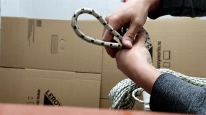 Как вязать альпинистский узел восьмерка. Показываю вс