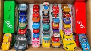 Обзор распаковки множества машинок Disney Pixar | Молния Маккуин, Радиоуправляемые машинки