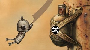 МАШИНАРИУМ #14. Робот мусорщик обезвреживает бомбу. Игра Machinarium на канале Игрули TV