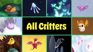 Все Зверьки на Всех Островах в My Singing Monsters (Мои Поющие Монстры, Msm)