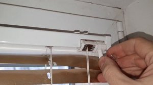 Ремонт горизонтальных жалюзи - сломались крутилки (па?