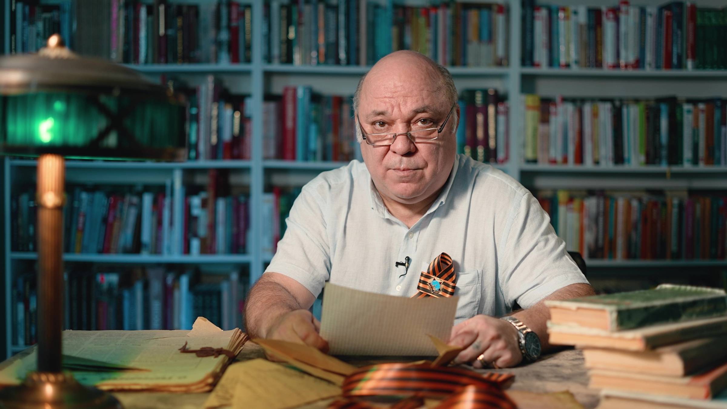 ПОМНИМ. ЧИТАЕМ. ЧТИМ / Эпизод 22. Фронтовое письмо Степана Потапова читает Валерий Усатенко смотреть онлайн