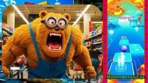 Я строитель🆚Малыш-миньон🆚 Пожиратель голов Вуди🆚 Монстр-паук Марио - Прыгай по плиткам в edm rush