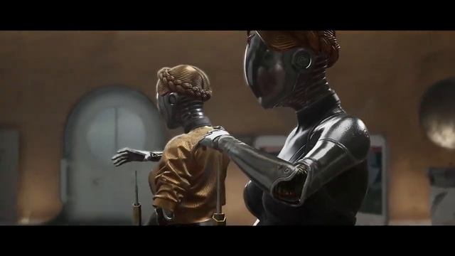 ATOMIC HEART! Все Сцены с Близняшками - Роботы женщины ! смотреть онлайн