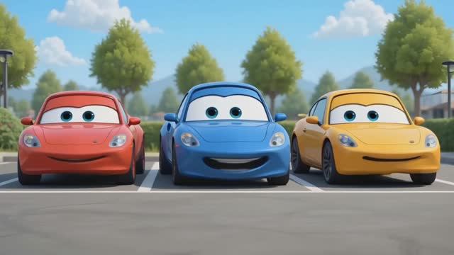 Песенка про весёлые машинки смотреть онлайн