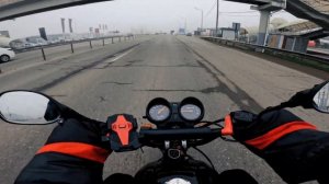 По трассе на мопеде Alpha offroad , альфа на акраповиче