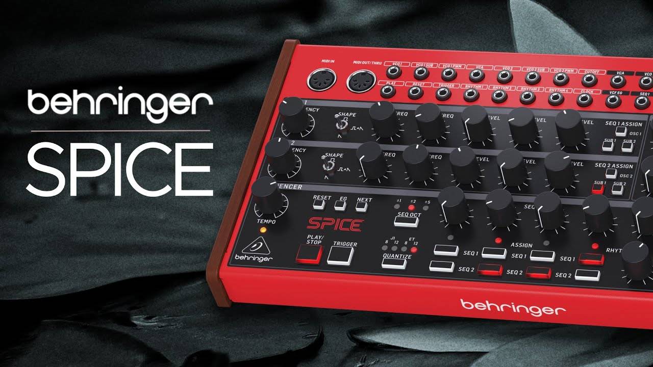 Behringer Spice: Sounds Demo | 6 Performance Ideas смотреть онлайн