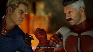 ХОУМЛЕНДЕР И ОМНИМЕН ДИАЛОГИ В МОРТАЛ КОМБАТ 1 (РУССКА?