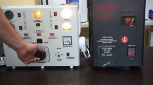 Как Работает релейный стабилизатора напряжения