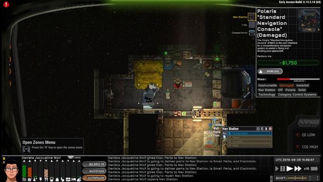 Ostranauts - Гайд: Угнать учебный корабль. Хитрый план, как п смотреть онлайн