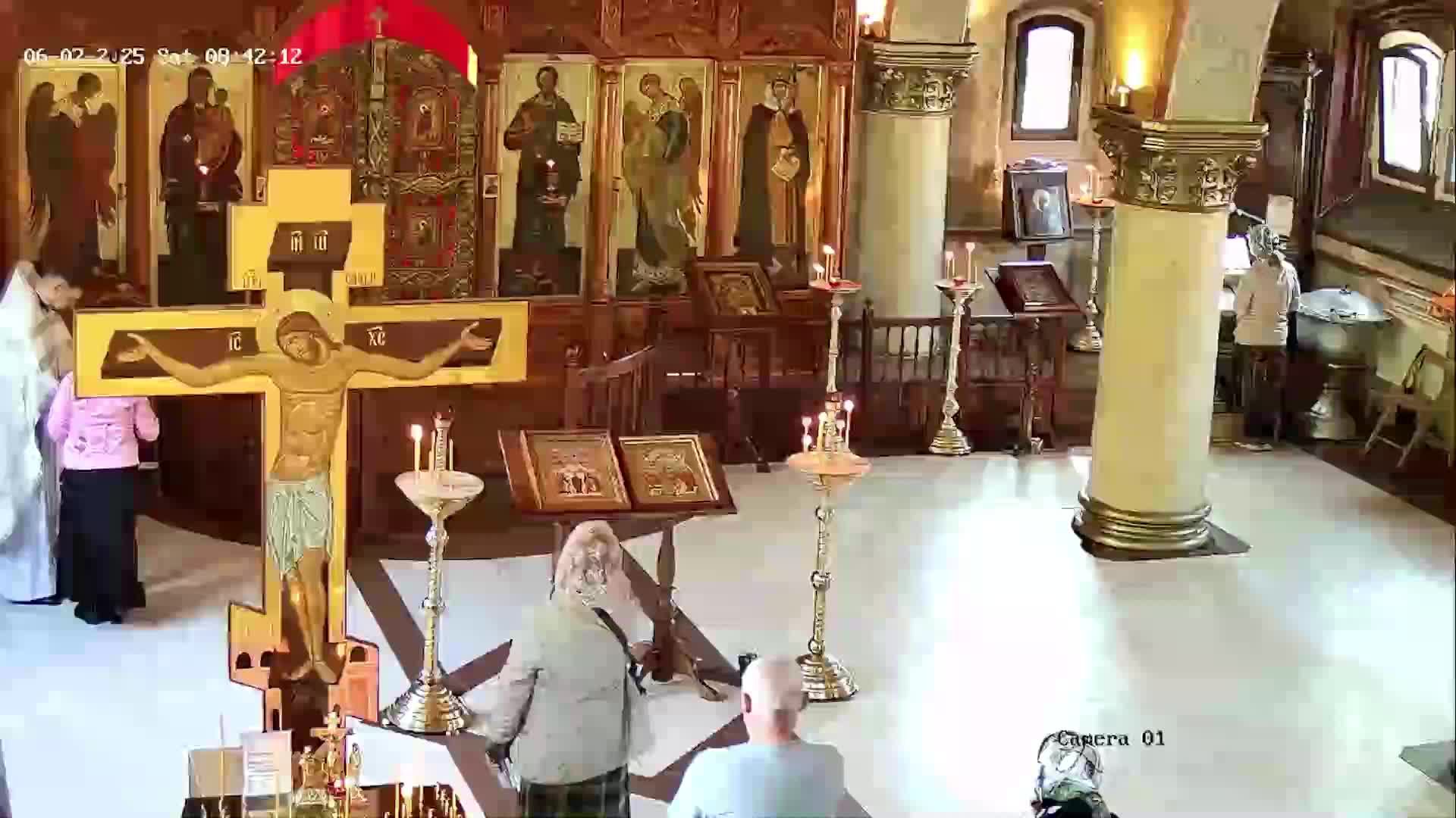 Божественная литургия, панихида. 7.06.2025 в 9-00. смотреть онлайн