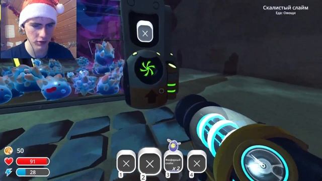 ЗЛЫЕ СЛАЙМЫ ОЧЕНЬ ОПАСНЫ! Slime Rancher #2 смотреть онлайн