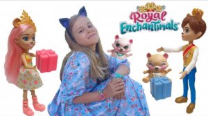Enchantimals Royals Королевские Мишки Куклы Энчантималс Роял / Pretty Katy Queen