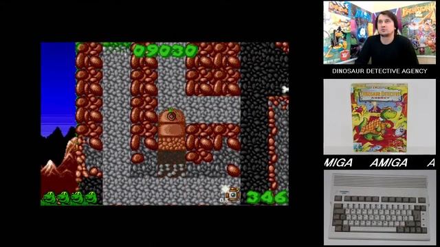 Dinosaur Detective Agency для AMIGA - Полное Прохождение смотреть онлайн