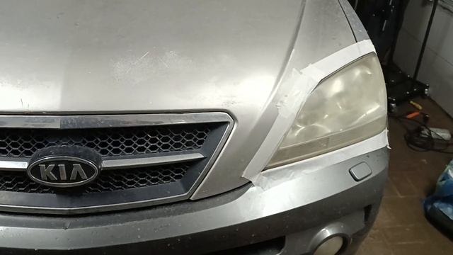 Полировка фар Kia Sorento смотреть онлайн
