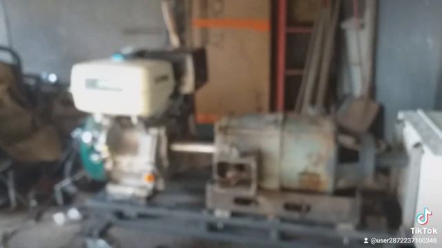гениратор на базе мотоблока 380 220 9 кв  своими руками