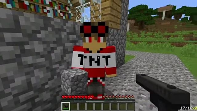 Грифер затролил житела соседа а потом компот затролли