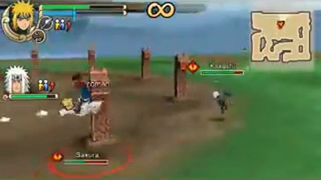 Naruto Ultimate Ninja Impact на PsP GO [#2] смотреть онлайн