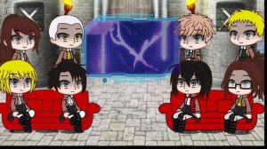 Aot react to eren as sung Jin woo