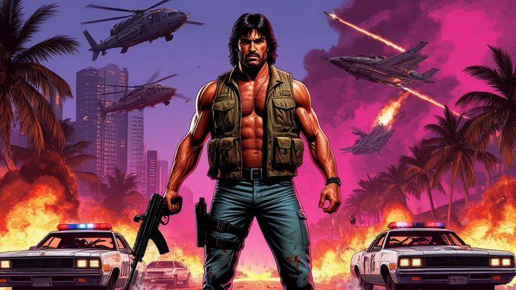 Мой мод - суперпулемёт GTA Vice City Nextgen Edition 38