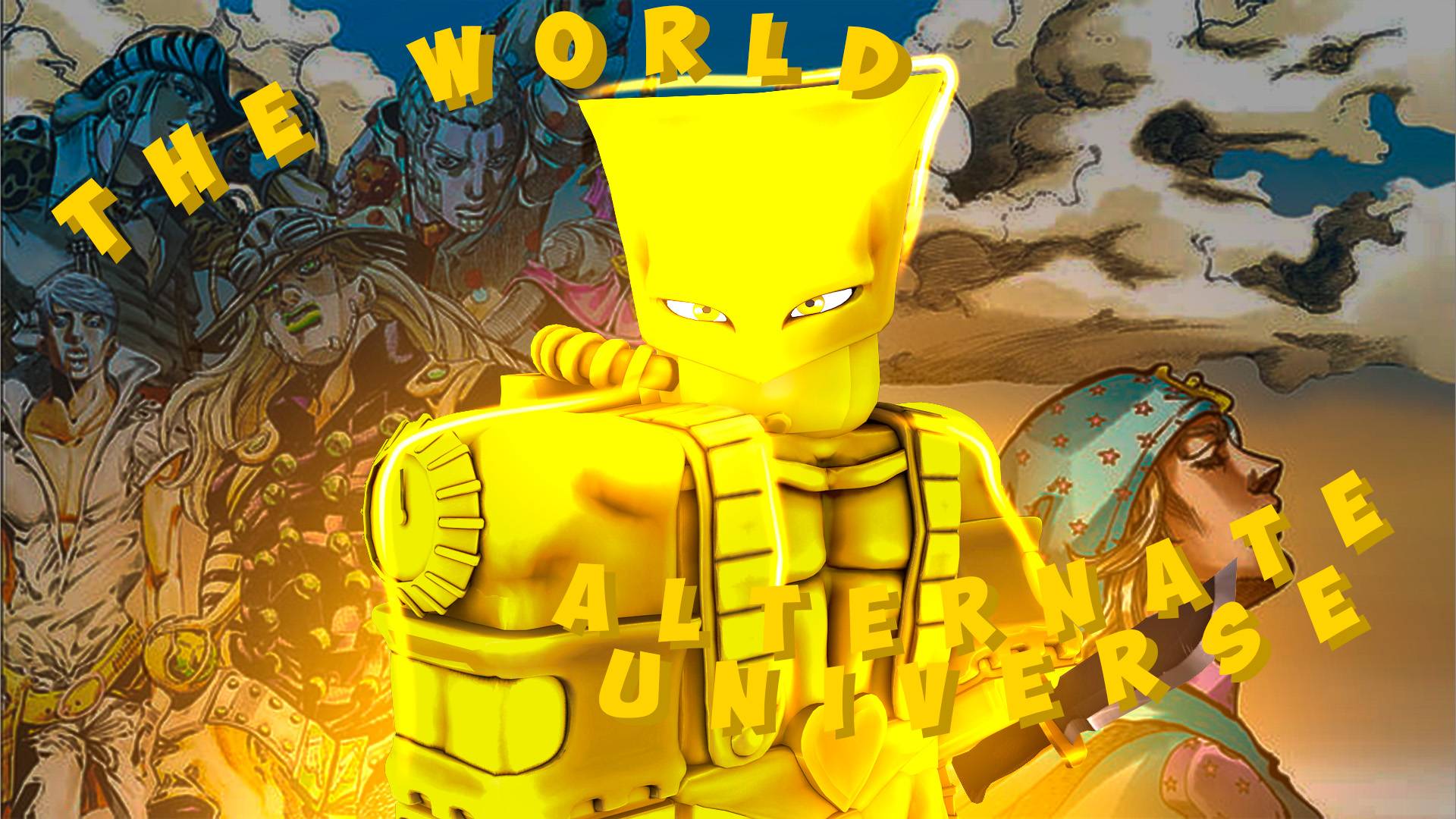 [YBA] ZA WARUDO! Или как не облажаться с The World Alternate Universe смотреть онлайн