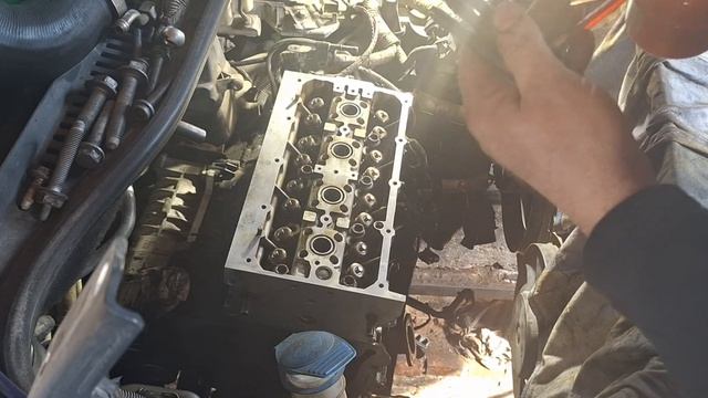 окончательная сборка и запуск двс Vw 1,4 Tsi Caxa