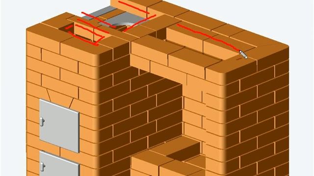 Печь-камин для дачи
