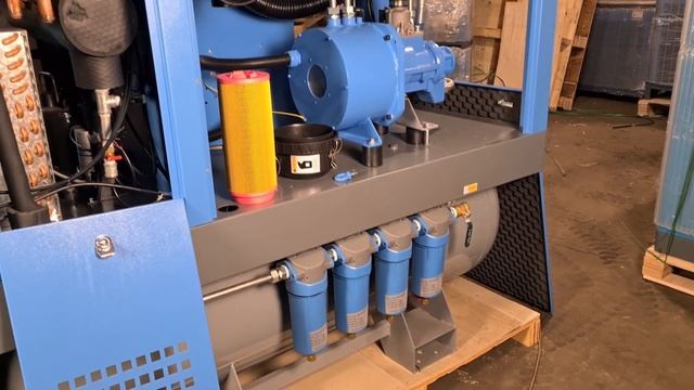 Відеоогляд компресорна станція RMI-30VSA 22 кВт IP65 16 бар дл?