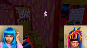 КИТАЙКА ИГРАЕТ В GRANNY МОД ЛЕДИ БАГ С КСЮШЕЙ!