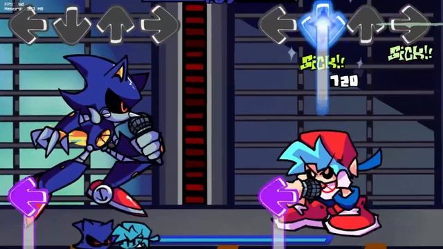 Очень офигенный мод►Sonic dimensional funkin #1 смотреть онлайн