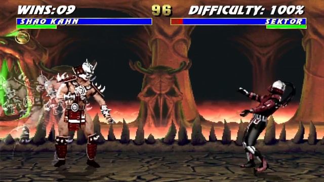 Ultimate Mortal Kombat 3 Plus - SHAO KAHN Полный проход 2025!