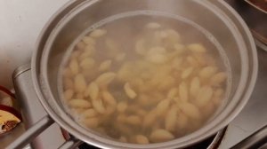 Макароны 🧀 🍤 в сырном соусе с Бурратой 🦐 креветками