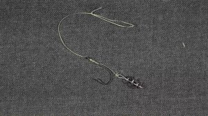 Волосяная оснастка для насадки бойлов со штопором