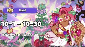 Beast-Yeast 10-1 10-30 Hard Mode Guide I Cookie Run Kingdom