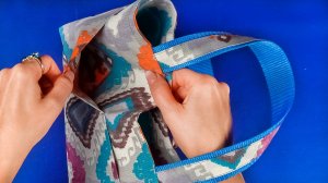 Простая выкройка — вау-результат! ✂️👜🌞 Шьём уникальную летнюю сумку