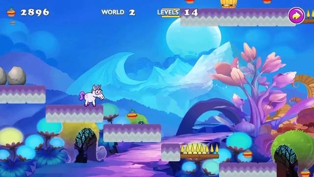 Unicorn Dash Attack 2 world 2 (эпизод 2) смотреть онлайн
