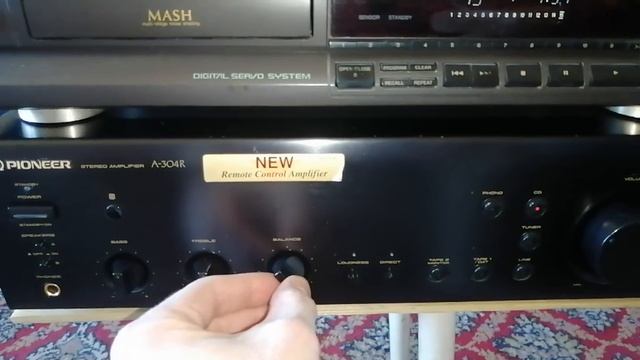 Pioneer A-304R  Видео работы к моему объявлению на сайте Авит
