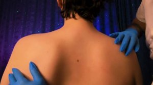 АСМР 🥰 МАССАЖ Спины и Шеи с Маслом 💦 ПОГЛАЖИВАНИЯ/Бе?