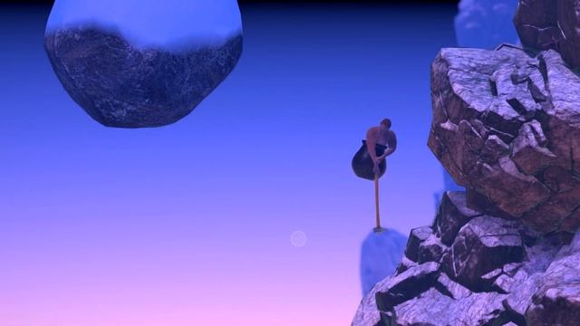 прохождение Getting Over It with Bennett Foddy(сложно) смотреть онлайн