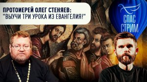 Протоиерей Олег Стеняев: "Выучи три урока из Евангелия!"