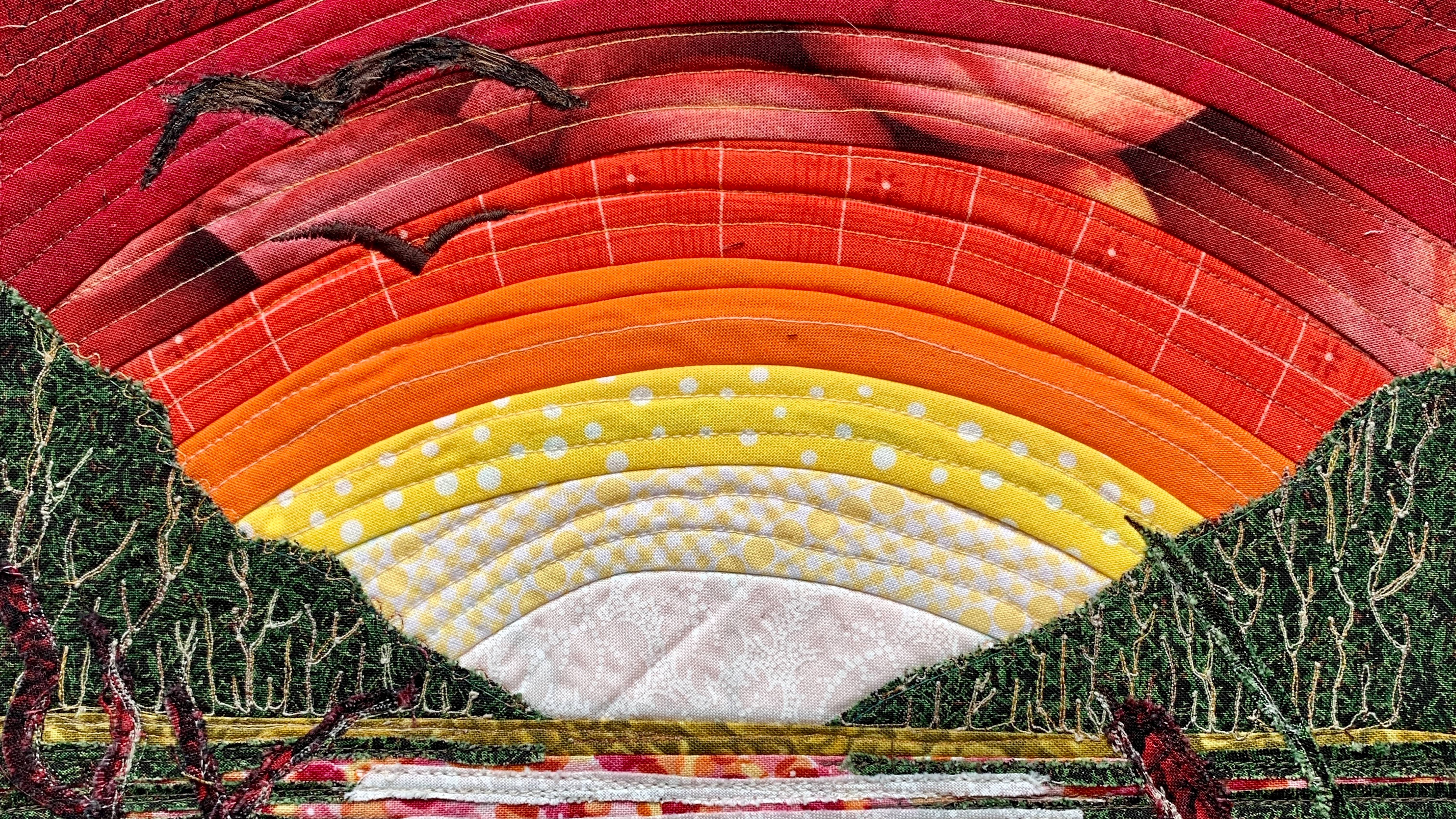 Пейзаж "Заря над озером" в интерпритации ИИ, проходите по ссылке в комменте смотреть онлайн