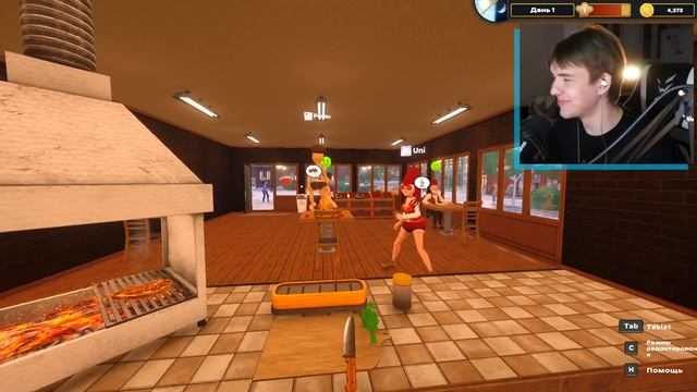 🤣 ОТКРЫЛИ РЫГАЛОВКУ и хихикаем | Kebab Chefs! - Restaurant Simulator смотреть онлайн