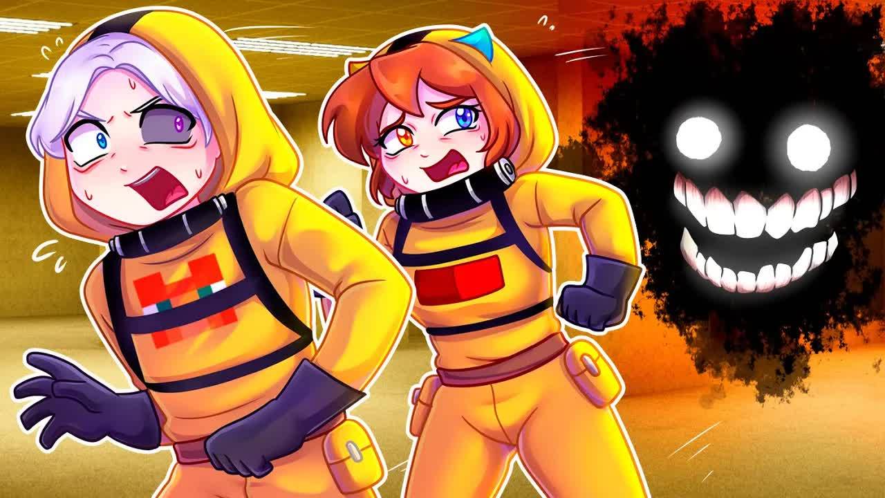 😨 Майнкрафт но Мы ЗАСТРЯЛИ В ЗАКУЛИСЬЕ! Minecraft Backrooms смотреть онлайн