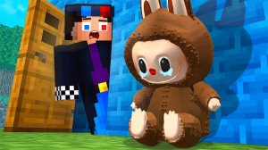 😲КТО ОСТАВИЛ ЛАБУБУ У МЕНЯ ПОД ДВЕРЬЮ В МАЙНКРАФТ? ШЕДИ MINECRAFT