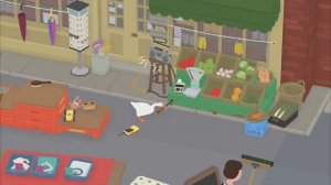 Гусь сходил в магазин на главной улице Untitled Goose Game
