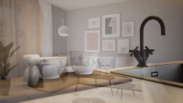 Анимация интерьера в Unreal Engine | Итоговая работа Ксении смотреть онлайн