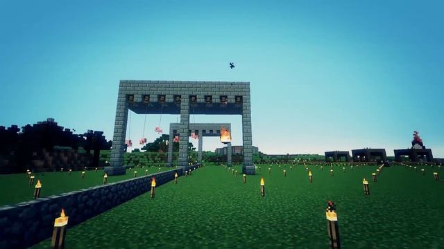Тир из гастов в minecraft без модов | KonveCraft смотреть онлайн